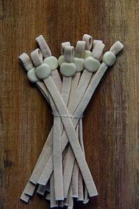 NATURALS Collection of colored elastic loops with silicone buckles for sewing masks. Tan, Brown, Khaki, Gray, Sand and Steel. Ships from Ohio.