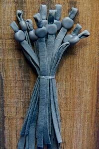 NATURALS Collection of colored elastic loops with silicone buckles for sewing masks. Tan, Brown, Khaki, Gray, Sand and Steel. Ships from Ohio.