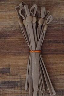 NATURALS Collection of colored elastic loops with silicone buckles for sewing masks. Tan, Brown, Khaki, Gray, Sand and Steel. Ships from Ohio.