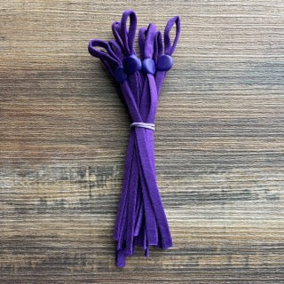 Deep Purple Elastic Earloops